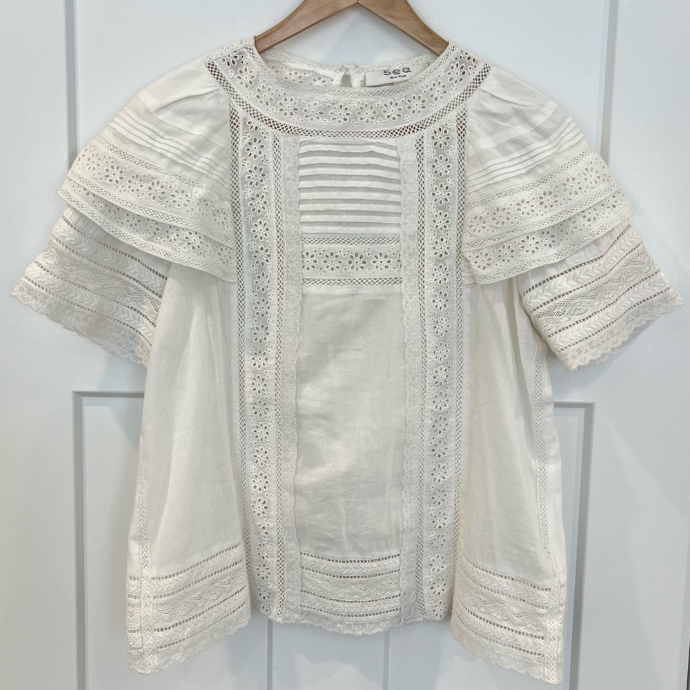 Sea New York- White Blouse